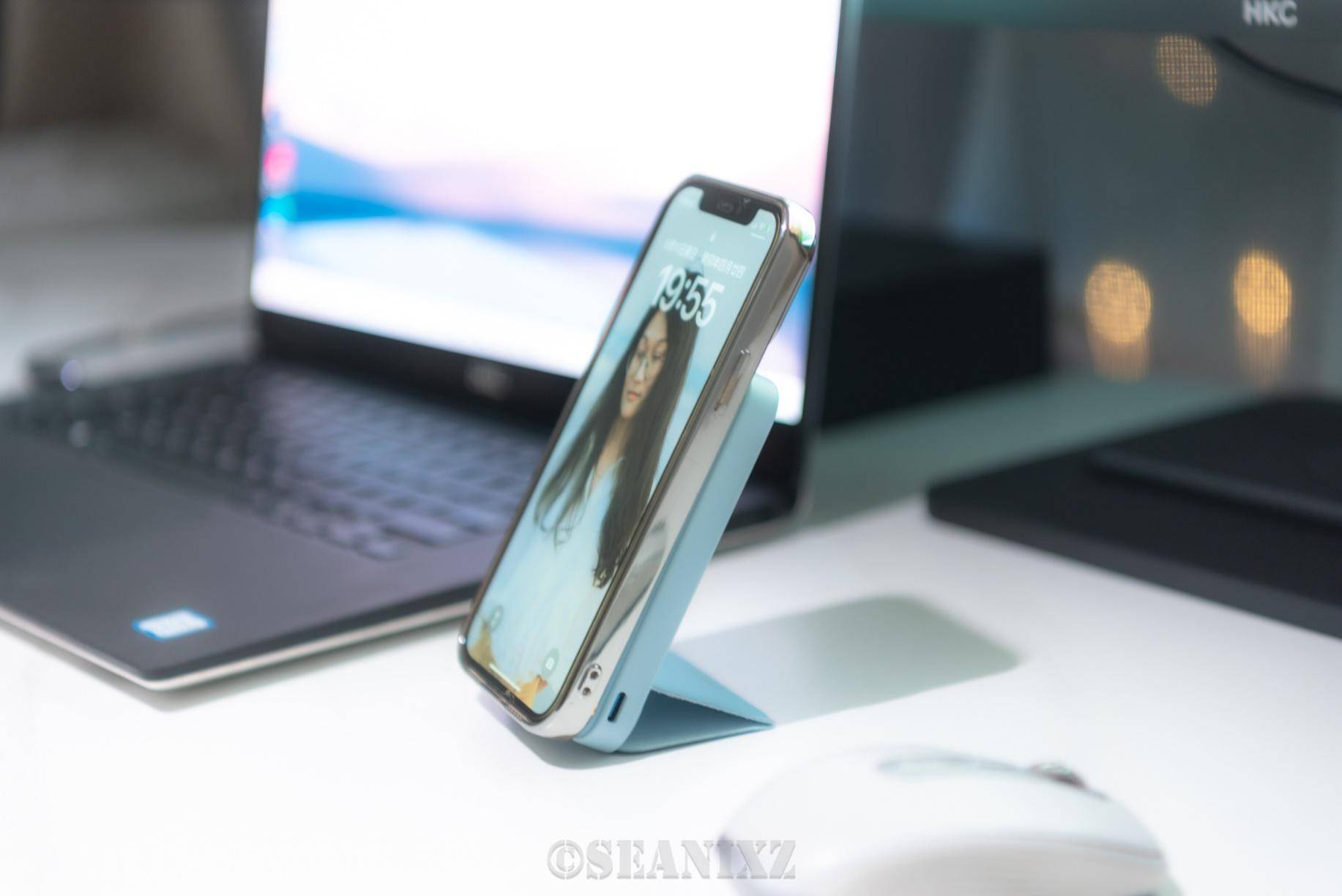 MagGo 5000mAh支架款磁吸无线充电宝体验pg电子模拟器免费试玩超薄超能充：ANKER安克(图11)